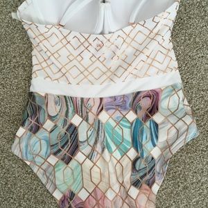 ted baker sea of clouds swimsuit